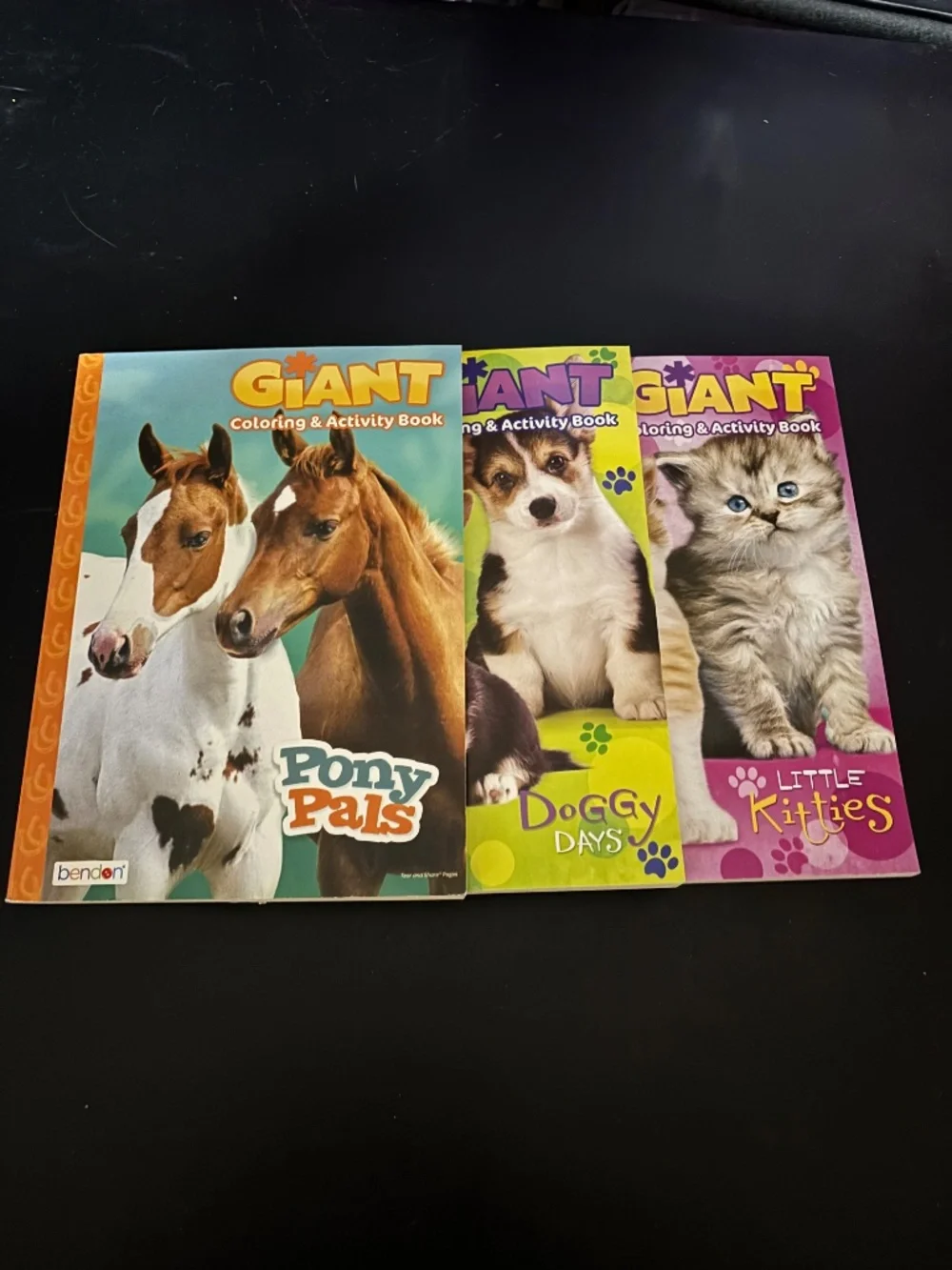 Animal coloring books X 3